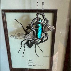 Chase & Scout snake labradorite necklace serpent with wings Medusa